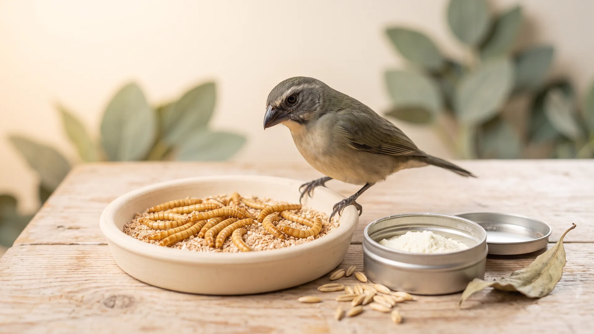 Tenébrio para aves de canto: guia completo